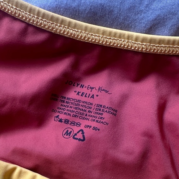 Jolyn Clothing Yellow and Red Bikini Bottom - Picture 2 of 2